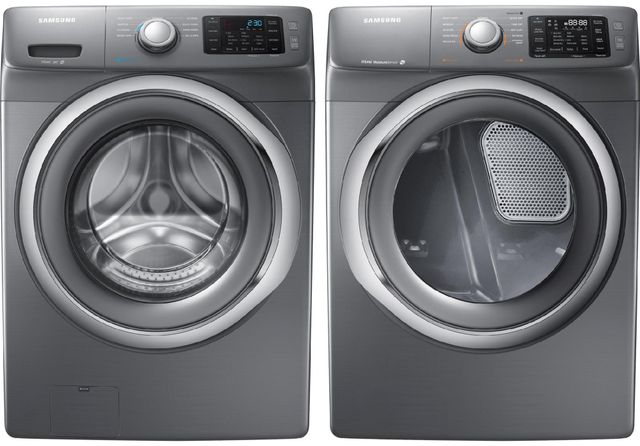 Samsung 4.2 Cu. Ft. Stainless Platinum Front Load Washer 6