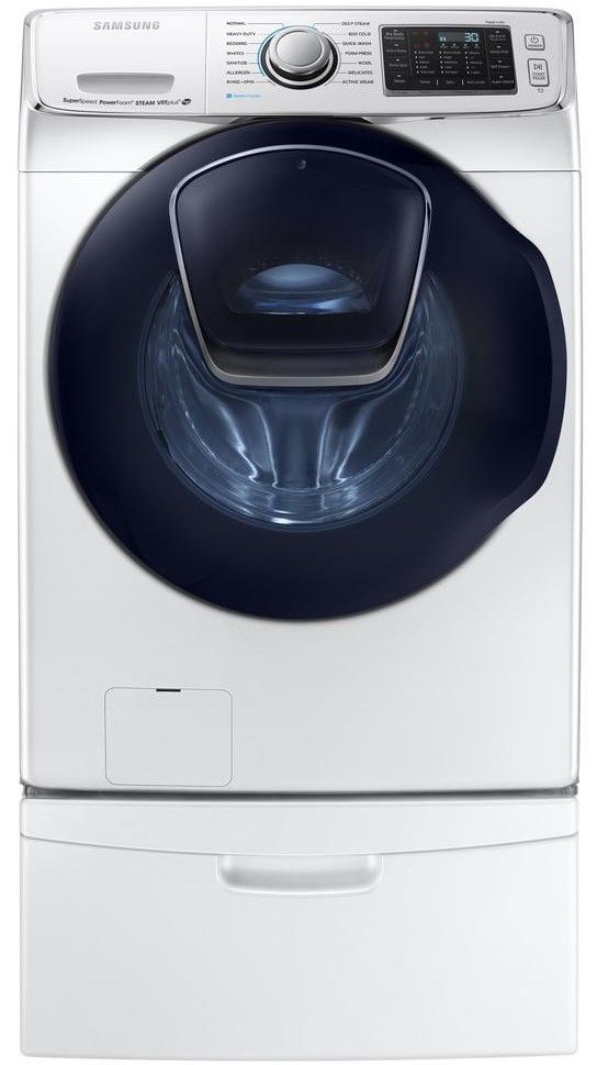 Samsung Front Load Washer-White 1