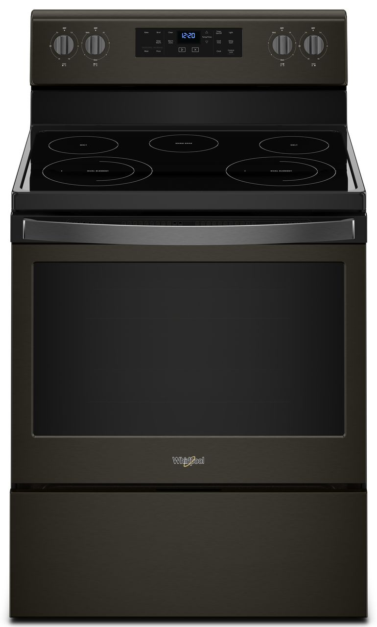 whirlpool free standing electric range