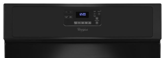 Whirlpool® 30" Free Standing Gas Range-Black 3
