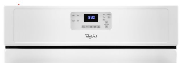 Whirlpool® 30" Free Standing Gas Range-White 3
