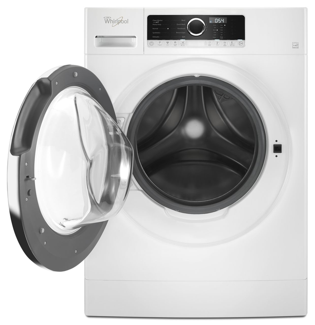 Whirlpool® Compact Front Load Washer-White 3