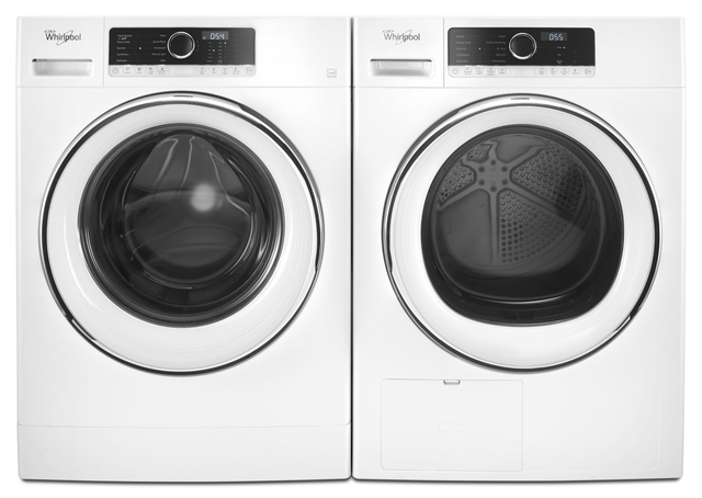 Whirlpool® Compact Front Load Washer-White 6