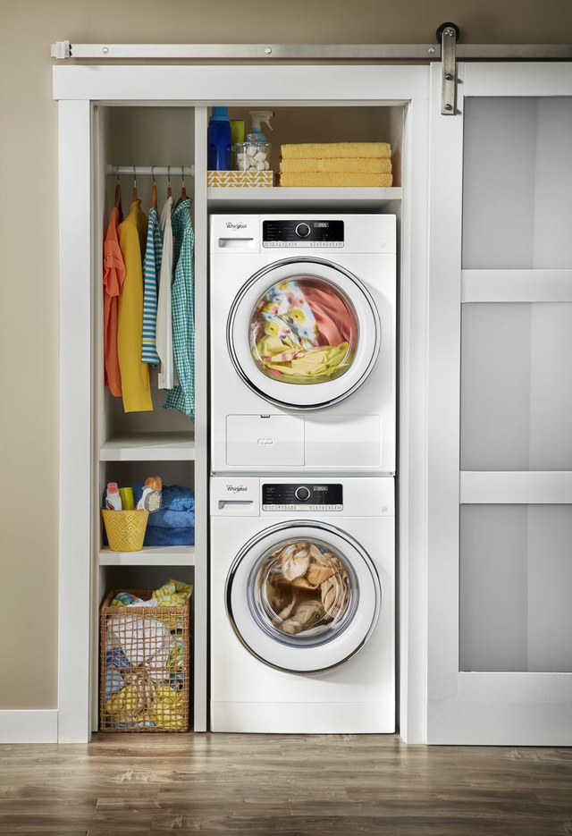 Whirlpool® Compact Front Load Washer-White 8