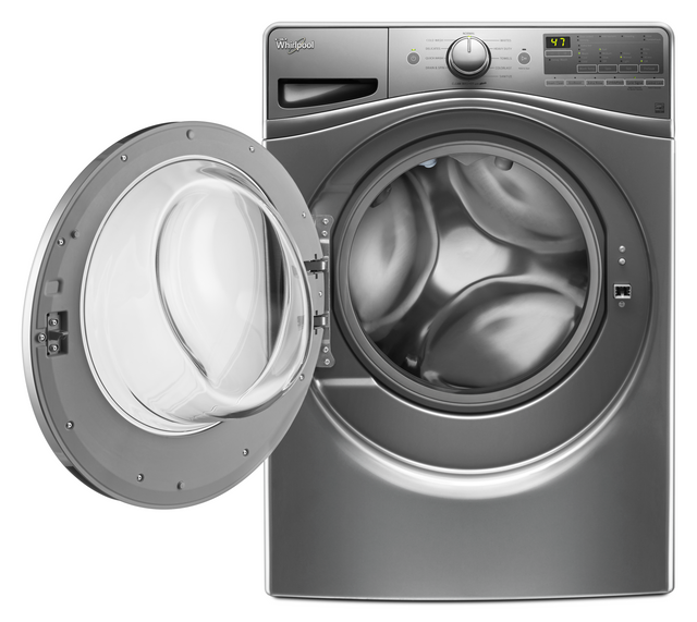 Whirlpool® Front Load Washer-Chrome Shadow 1
