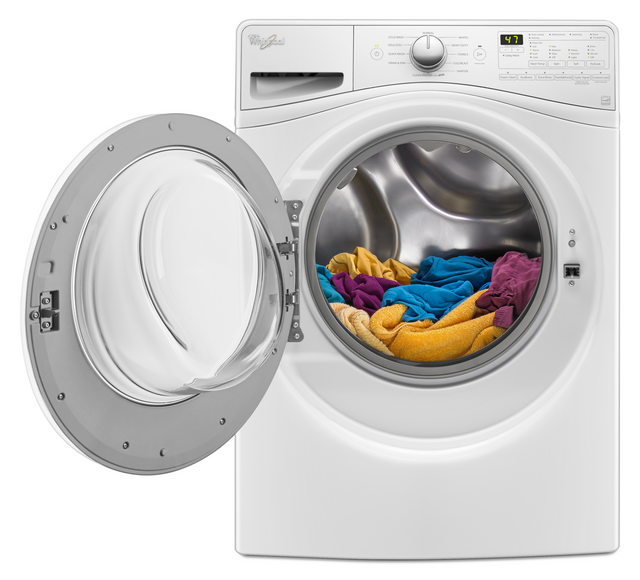 Whirlpool® Front Load Washer - White-2
