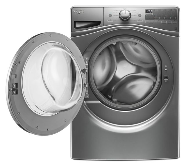 Whirlpool® Front Load Washer-Chrome Shadow 1