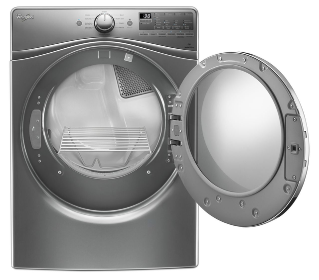 Whirlpool® Front Load Gas Dryer-Chrome Shadow 3