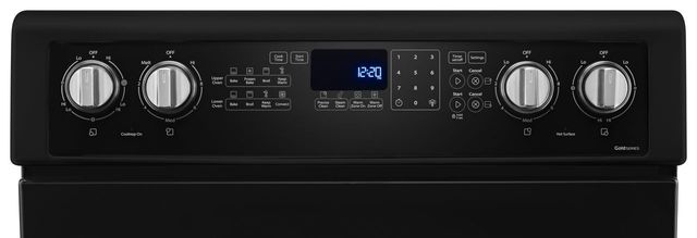 Whirlpool® 30" Stainless Steel Free Standing Double Oven Electric Range 2