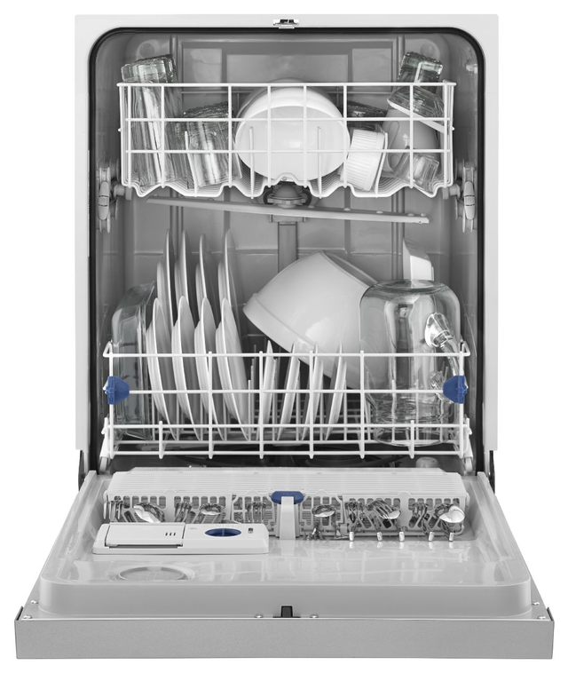 Whirlpool® 24" Monochromatic Stainless Steel Built In Dishwasher 3