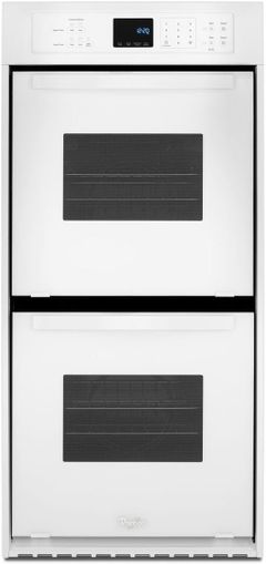 Whirlpool® 24" White Electric Built In Double Oven