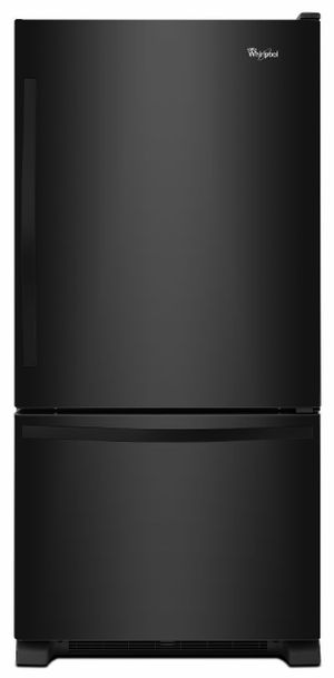 Whirlpool® Gold® 22.07 Cu. Ft. Bottom Freezer Refrigerator-Black