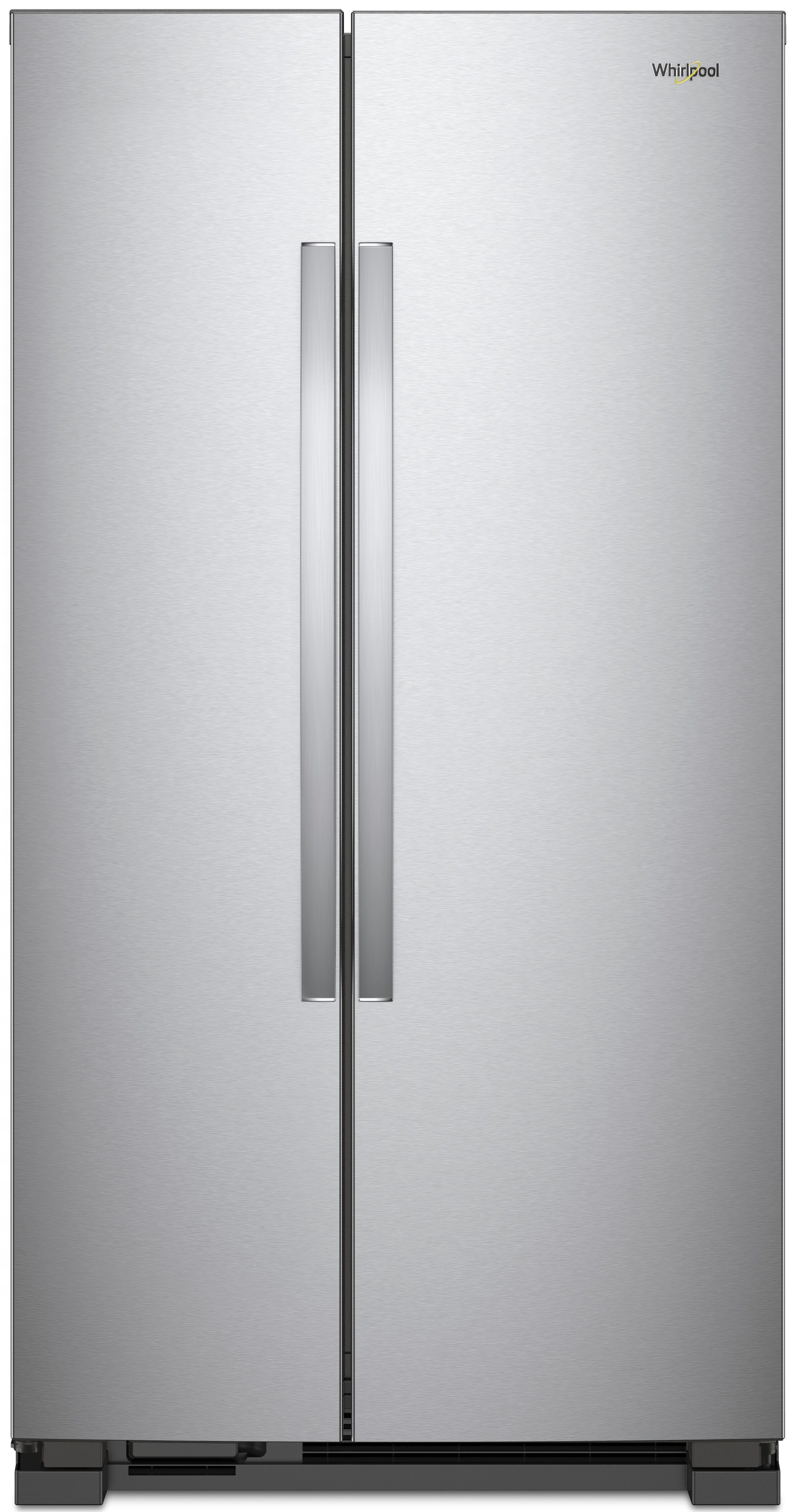 Whirlpool® 22 Cu. Ft. Side-By-Side Refrigerator-Monochromatic Stainless Steel