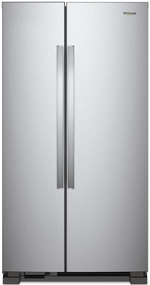 Whirlpool® 21.7 Cu. Ft. Side-By-Side Refrigerator-Monochromatic Stainless Steel