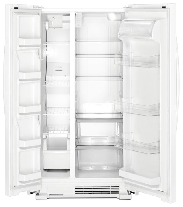 Whirlpool® 21.7 Cu. Ft. Side-By-Side Refrigerator-White 2