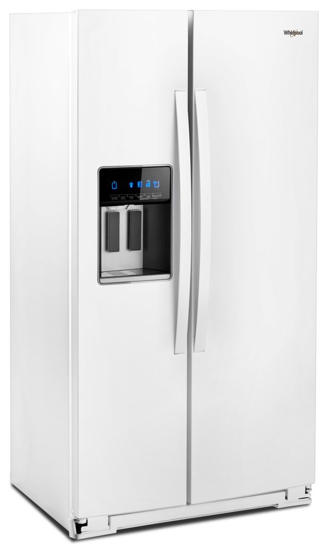 Whirlpool® 20.6 Cu. Ft. Fingerprint Resistant Stainless Steel Counter Depth Side-By-Side Refrigerator 24