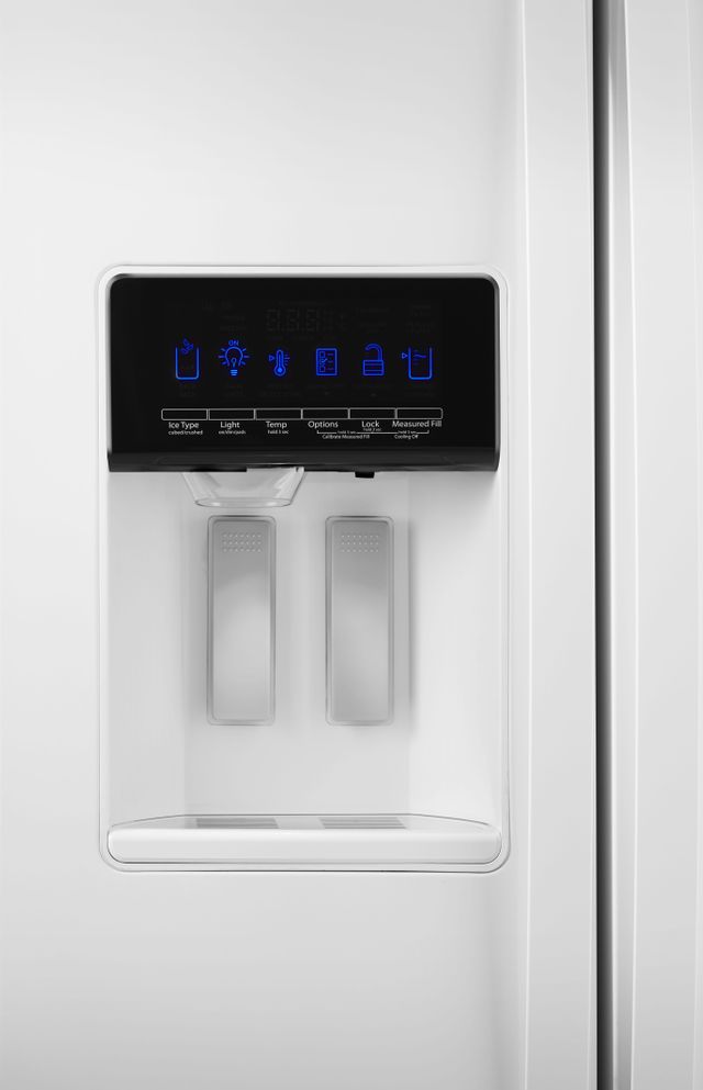 Réfrigérateur côte-à-côte à profondeur de comptoir de 36 po Whirlpool® de 20,6 pi³ - Acier inoxydable résistant aux traces de doigts 41
