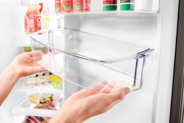 Réfrigérateur côte-à-côte à profondeur de comptoir de 36 po Whirlpool® de 20,6 pi³ - Acier inoxydable résistant aux traces de doigts 2
