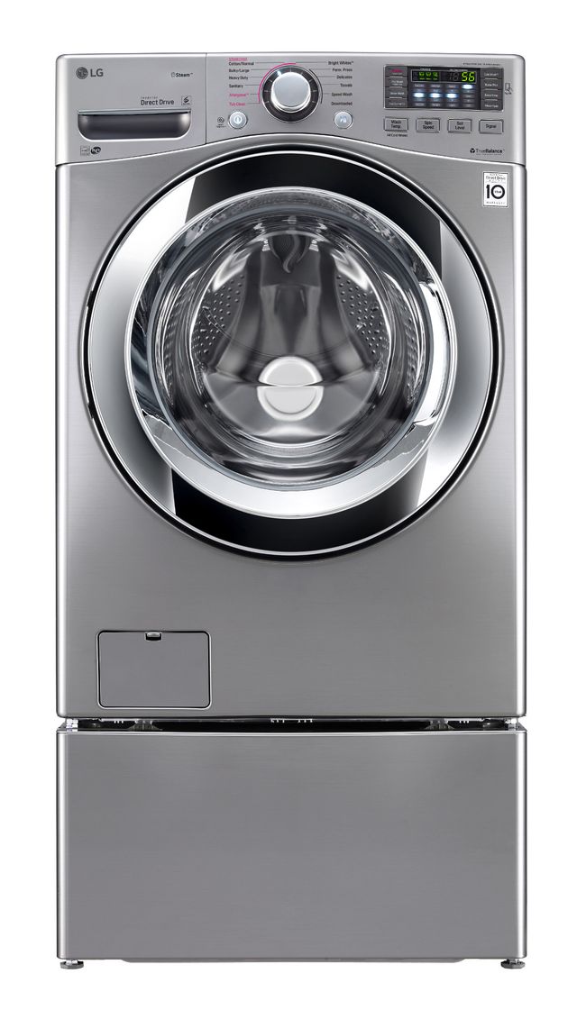 LG Front Load Washer-Graphite Steel 1