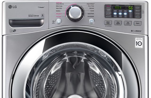 LG Front Load Washer-Graphite Steel 2