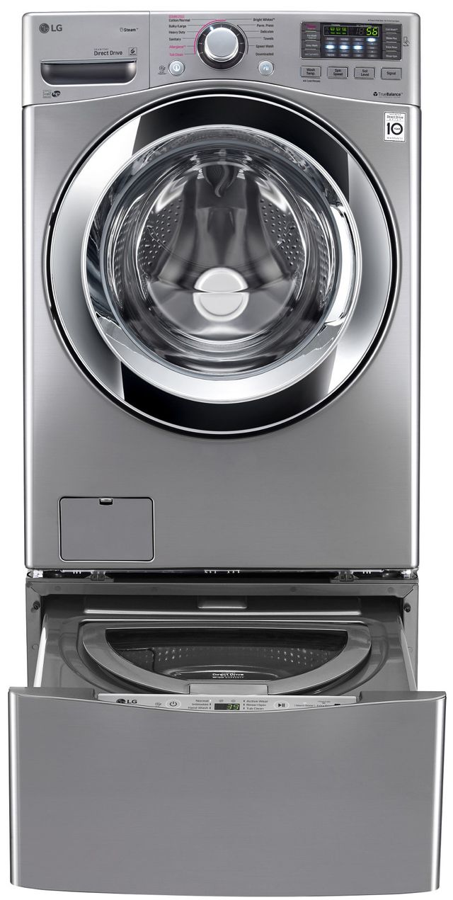 LG Front Load Washer-Graphite Steel 3