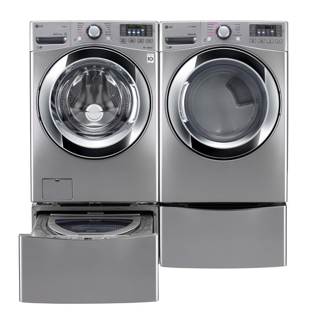 LG Front Load Washer-Graphite Steel 5