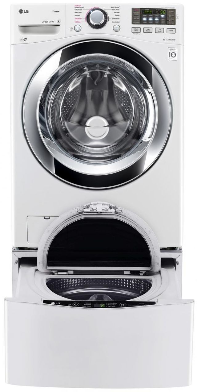 LG Front Load Washer-White 3