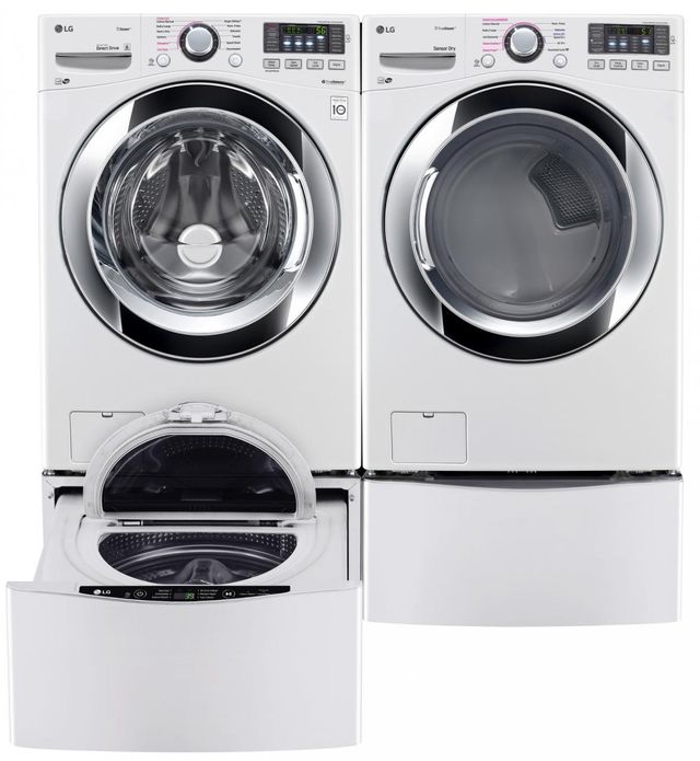 LG Front Load Washer-White 5