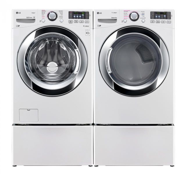 LG Front Load Washer-White 6