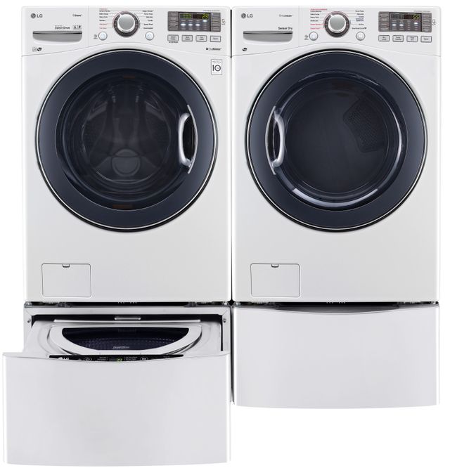 LG Front Load Washer-White 5