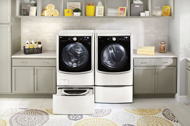LG Front Load Washer-White 4