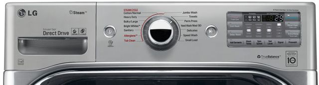 LG Front Load Washer-White 2