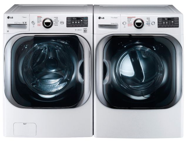 LG Front Load Washer-White 13