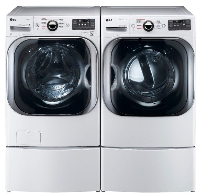 LG Front Load Washer-White 14