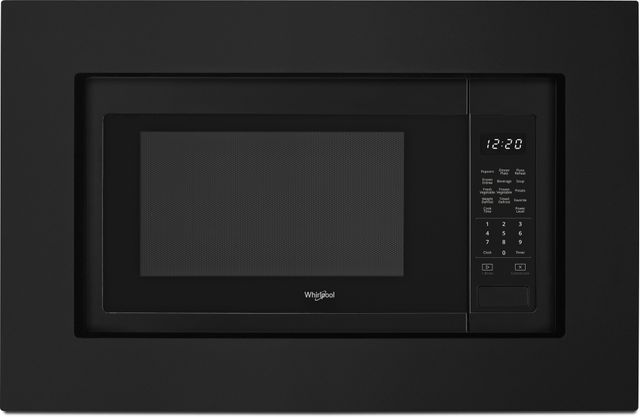 Whirlpool® 1.6 Cu. Ft. Black Countertop Microwave-1