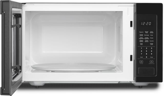Whirlpool® 1.6 Cu. Ft. Black Countertop Microwave 3