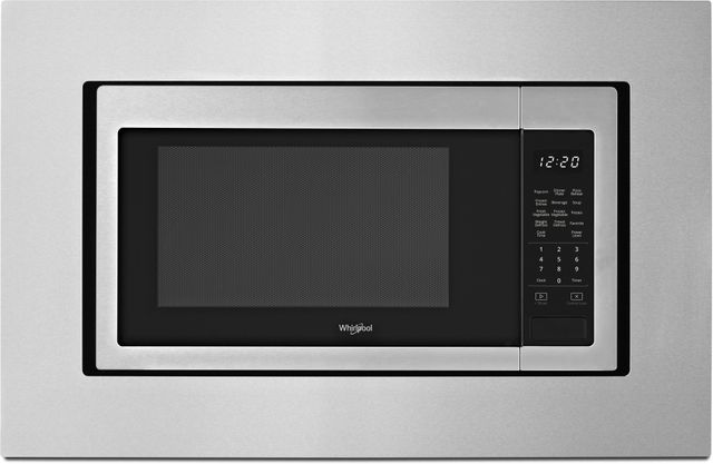 Whirlpool® 1.6 Cu. Ft. Fingerprint Resistant Stainless Steel Countertop Microwave-1