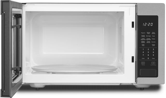 Whirlpool® 1.6 Cu. Ft. Fingerprint Resistant Stainless Steel Countertop Microwave-WMC30516HZ-2