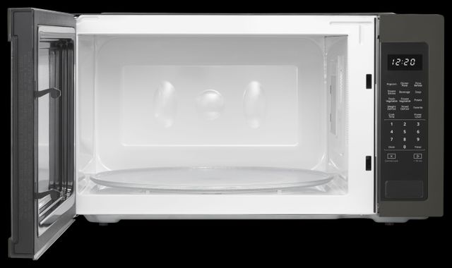 Whirlpool® 2.2 Cu. Ft. Fingerprint Resistant Black Stainless Countertop Microwave-2