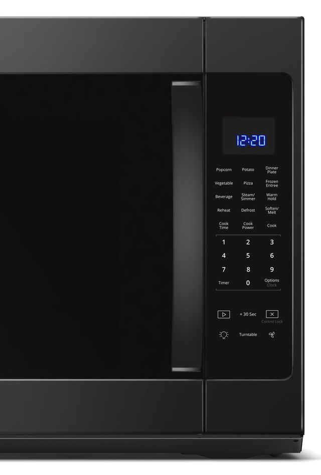Whirlpool® 2.1 Cu. Ft. Black Over The Range Microwave 2