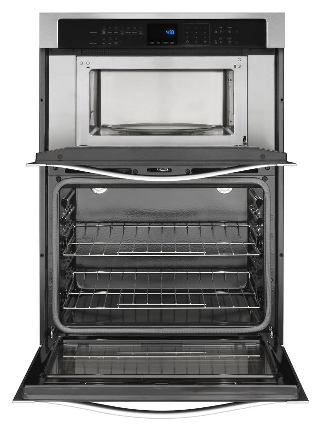 Whirlpool® 27" Electric Oven/Microwave Combo Built In-Stainless Steel 8