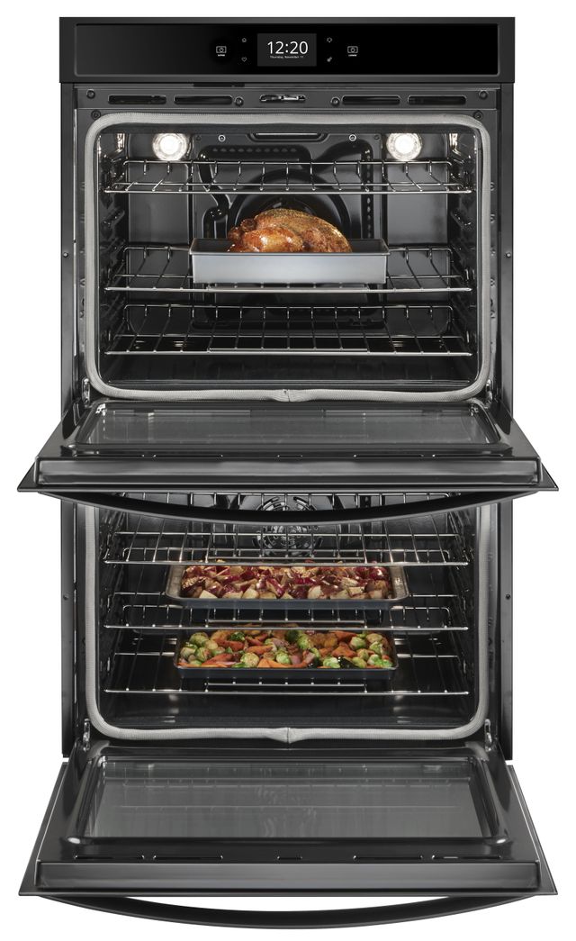 Whirlpool® 30" Electric Double Oven Built In-Black 3