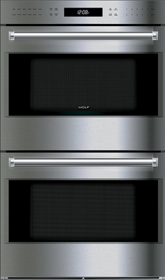 Wolf® E Series Professional 30" Stainless Steel Double Electric Wall Oven
