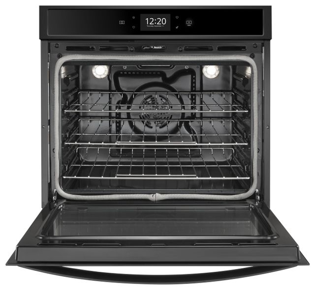 Whirlpool® 30" Electric Single Oven Built In-Black 1