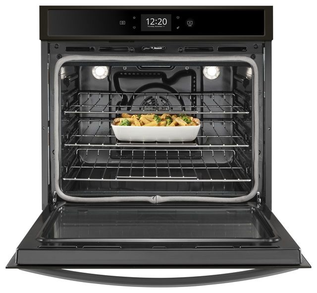 Whirlpool® 30" Print Resist Black Stainless Electric Built In Single Oven 5
