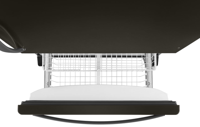 Réfrigérateur à congélateur inférieur de de 22,1 pi³ - Acier inox noir, 200877 5