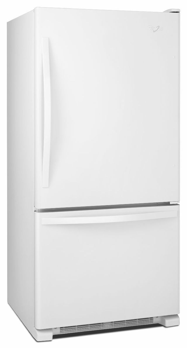 Whirlpool® 19 Cu. Ft. White Bottom Freezer Refrigerator 7