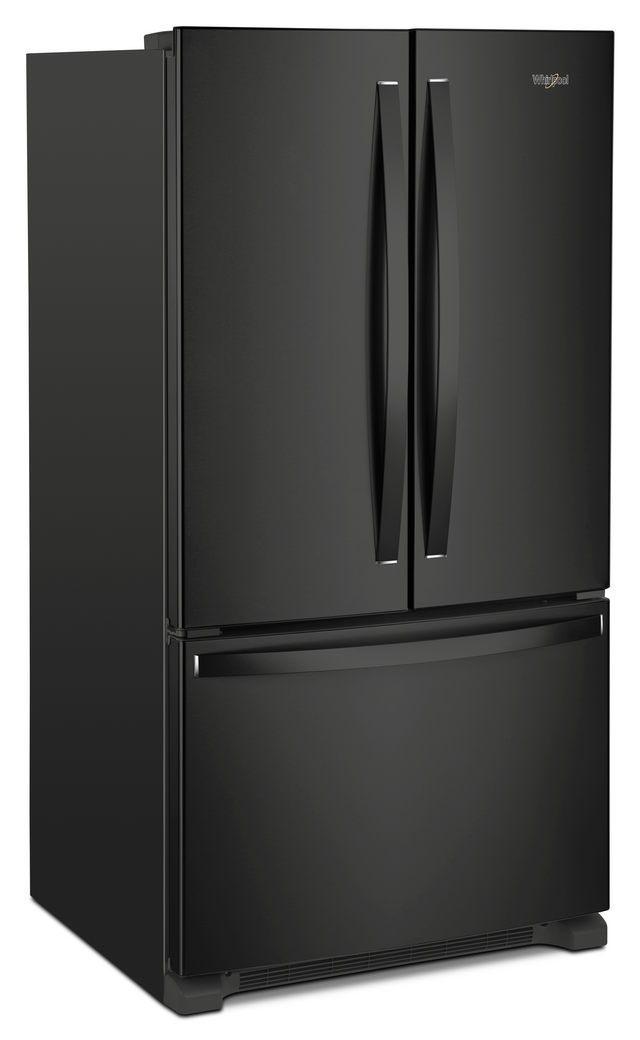 Whirlpool® 25 Cu. Ft. Wide French Door Refrigerator-Black 1