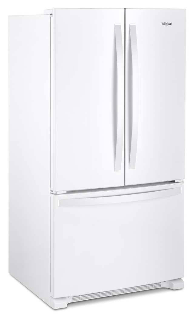 Whirlpool® 20.0 Cu. Ft. Wide Counter Depth French Door Refrigerator-Fingerprint Resistant Stainless Steel 12