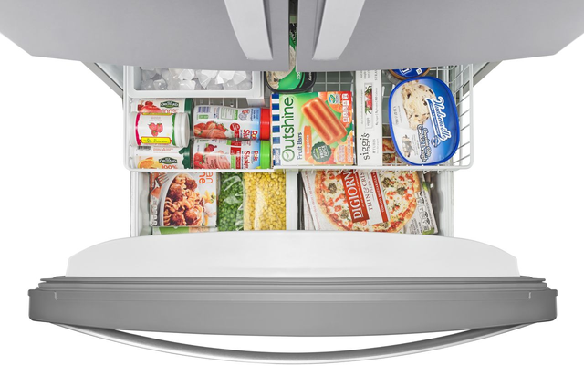 Réfrigérateur à portes françaises, profondeur de comptoir de 20,0 pi³ - Acier inox PrintShield, distributeur d’eau, 201318 8